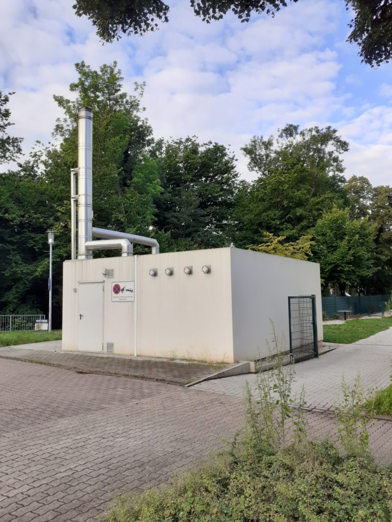Pelletanlage